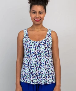 Blue Sky Bamboo Viscose Tank - Marcie 8 Blue Sky Bamboo Viscose Tank - Marcie
