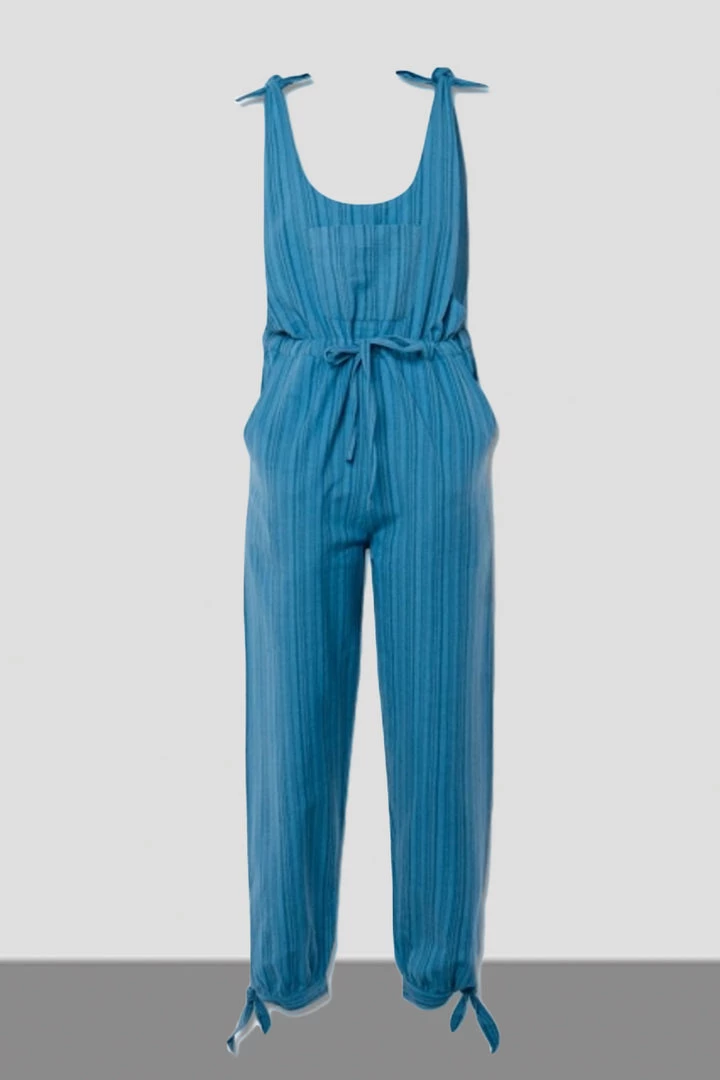 Soul Flower Striped Hippie Overalls Skirt, Pants 5 Soul Flower Striped Hippie Overalls Skirt, Pants