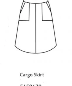 Cutloose Skirt, Pants Linen Blend Short Cargo Skirt 9 Cutloose Skirt, Pants Linen Blend Short Cargo Skirt