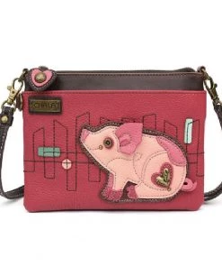 Chala Vegan Leather Purse - Cross Body - Animals