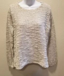 Cutloose Textured Crew Neckline Sweater