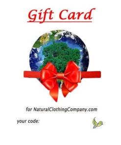 Natural Clothing Co Gift Certificate (downloadable) Gift Ideas