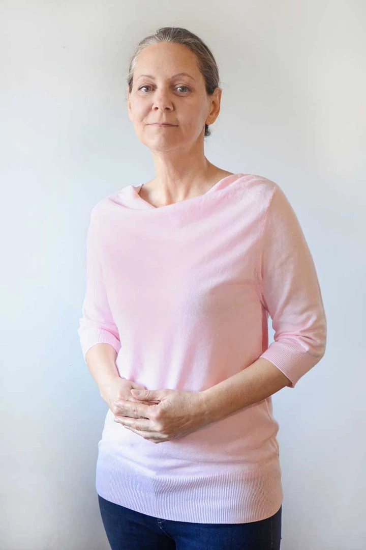 Echo Verde Drape Neck Light Sweater Long Sleeves 3 Echo Verde Drape Neck Light Sweater Long Sleeves