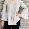 Crown Linen Felicity Linen Tunic Long Sleeves