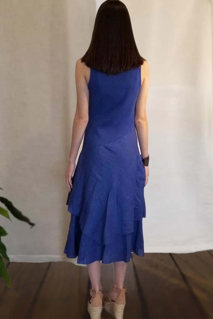 Italian Linen Dress By Inizio - Flutter Dresses 8 Italian Linen Dress By Inizio - Flutter Dresses