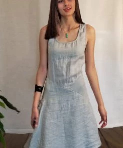 Italian Linen Dress By Inizio - Flutter Dresses 16 Italian Linen Dress By Inizio - Flutter Dresses