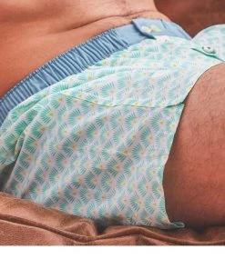 Billybelt Men's Organic Cotton Boxers - Green Leon (no M)