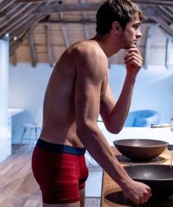 Billybelt Men's Organic Cotton Boxers Briefs - Organic Jersey (no M)