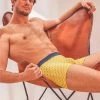 Billybelt Men's Organic Cotton Boxers Briefs - Organic Jersey Yellow
