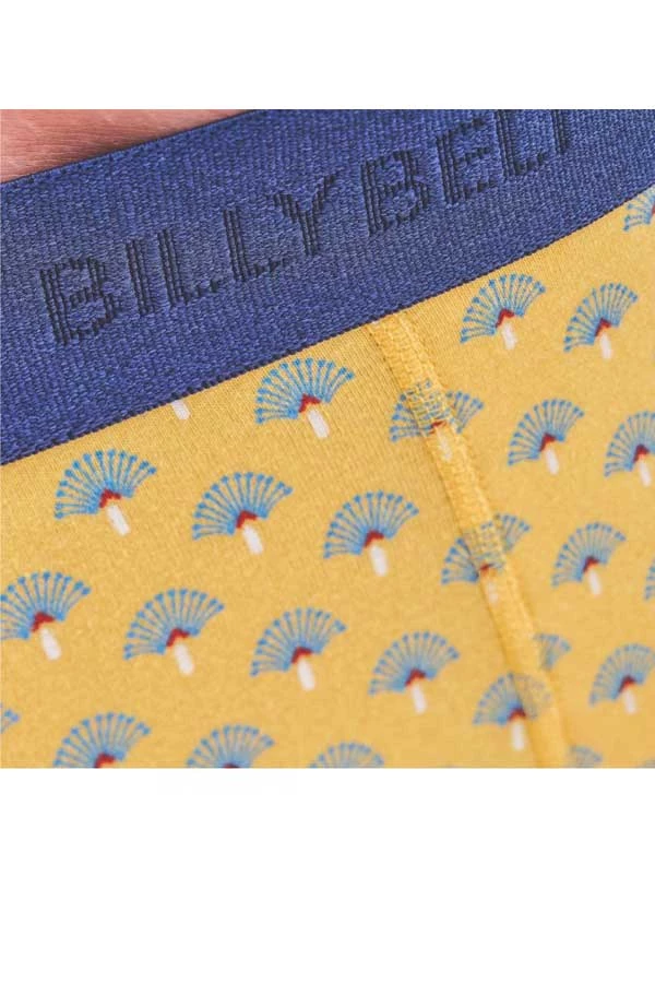 Billybelt Men's Organic Cotton Boxers Briefs - Organic Jersey Yellow 6 Billybelt Men's Organic Cotton Boxers Briefs - Organic Jersey Yellow