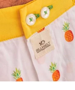 Billybelt Men's Organic Cotton Boxers - Pineapple (S, L Only)