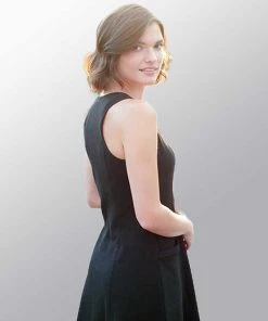 Echo Verde French Terry Dress With Pockets Dresses