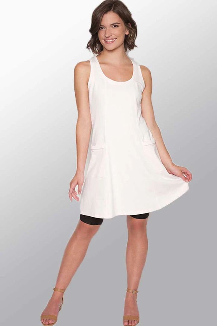 Echo Verde French Terry Dress With Pockets Dresses 6 Echo Verde French Terry Dress With Pockets Dresses