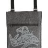 Panabo Wool Felt Messenger Bag - Corrine Hunt