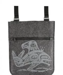 Panabo Wool Felt Messenger Bag - Corrine Hunt