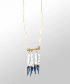 Mata Traders Jewelry Huntress Necklace - Navy