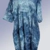 Lands Downunder Italian Linen Dress Half Sleeve - Watercolor New Arrivals