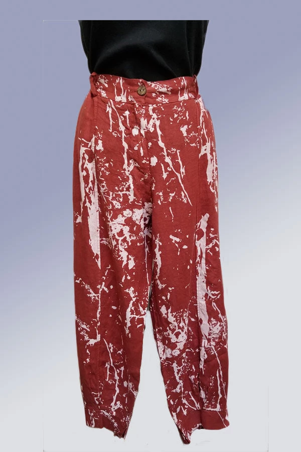 Lands Downunder Italian Linen Pant - Splash New Arrivals 4 Lands Downunder Italian Linen Pant - Splash New Arrivals