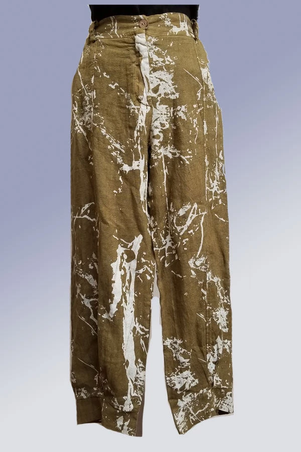 Lands Downunder Italian Linen Pant - Splash New Arrivals 3 Lands Downunder Italian Linen Pant - Splash New Arrivals