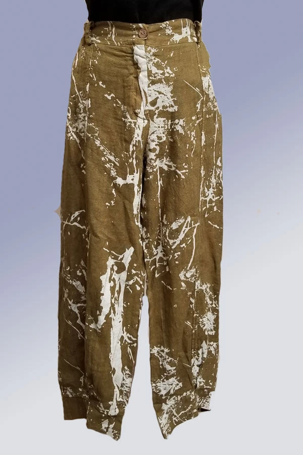 Lands Downunder Italian Linen Pant - Splash New Arrivals 6 Lands Downunder Italian Linen Pant - Splash New Arrivals