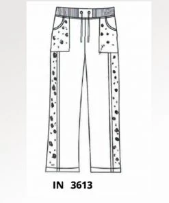 New Arrivals Linen Pants From Inizio - Dots