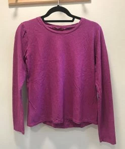 Cutloose Linen Cotton Blend Bias Top Long Sleeves