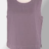 Cutloose Short Sleeves Sleeveless Boxy Tank Top