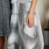 Linen Magic Skirt From Inizio - Stripe Bliss And More New Arrivals