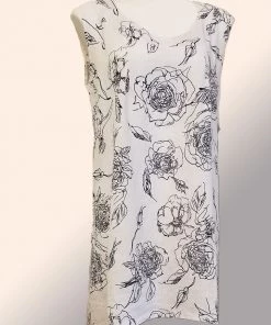 Floral Dress Tunic - Luca Vanucci