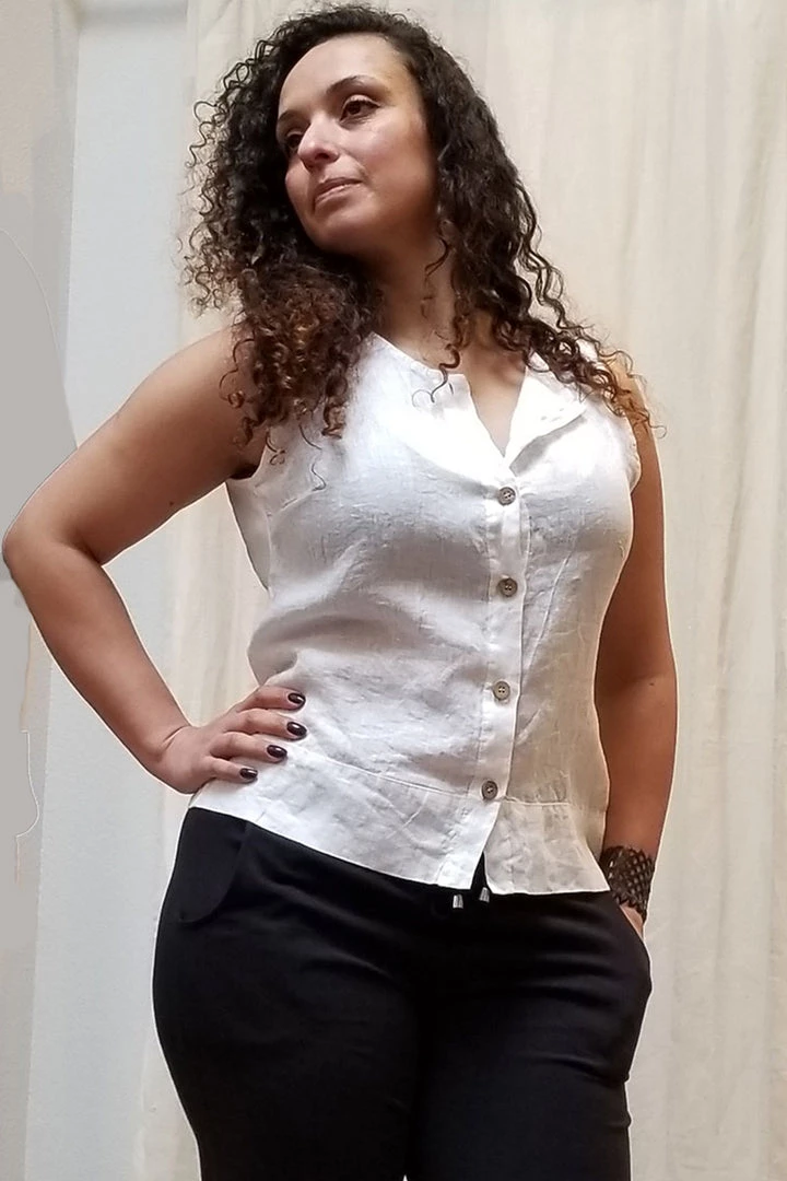 Inizio Sleeveless Vest Shirt 10 Inizio Sleeveless Vest Shirt