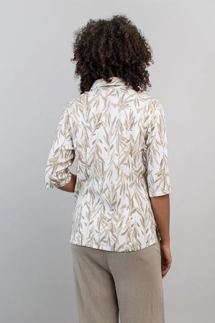 Blue Sky Linen Blend Blouse - Lorine New Arrivals 7 Blue Sky Linen Blend Blouse - Lorine New Arrivals