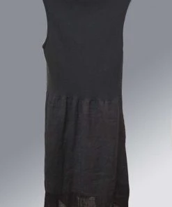 Italian Linen Dress By Inizio - Dots Combo