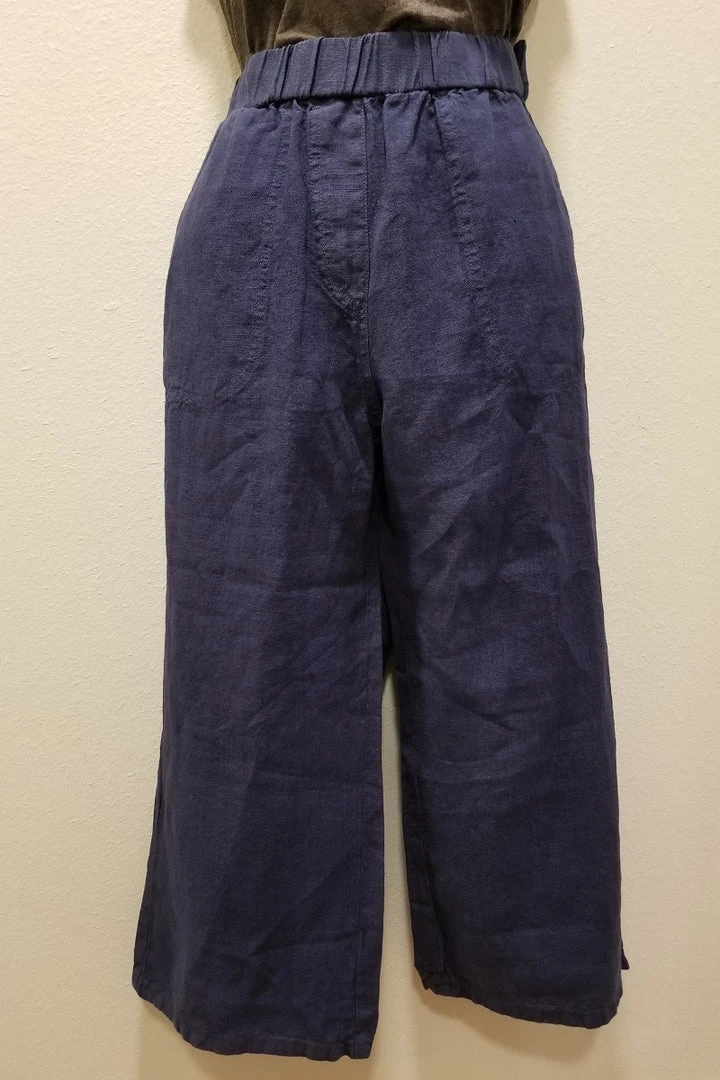 Cutloose Easy Crop Linen Pants 3 Cutloose Easy Crop Linen Pants