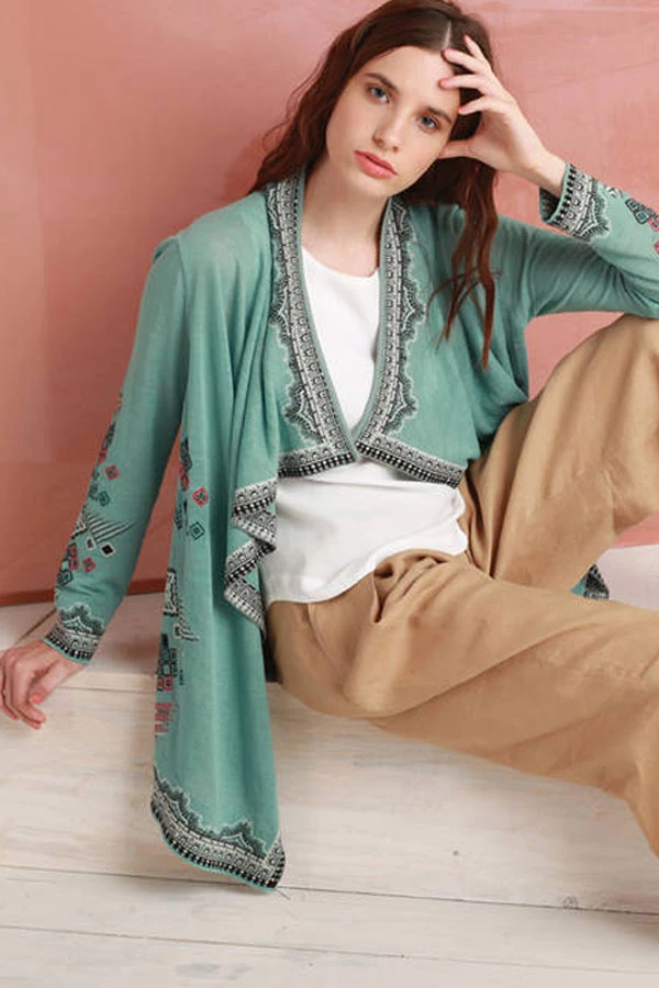 Sweaters, Jackets, Coats Knit Cardigan From Ivko 5 Sweaters, Jackets, Coats Knit Cardigan From Ivko