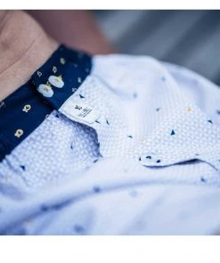 Billybelt Men's Organic Cotton Boxers - Woven White Illusion (no M) Underwear