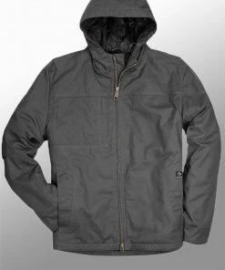 Dri Duck Men's Canvas Hoodie Jacket - Yukon Flex Men's Jackets, Vests