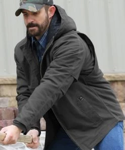 Dri Duck Men's Canvas Hoodie Jacket - Yukon Flex Men's Jackets, Vests