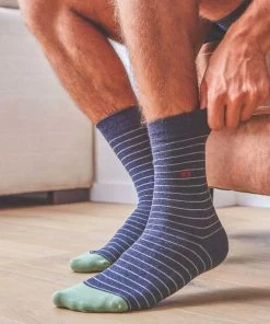 Billybelt Men's Socks Men's Cotton Socks - Striped RF4