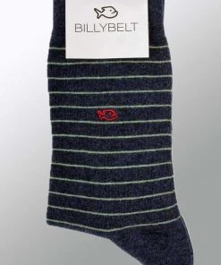 Billybelt Men's Socks Men's Cotton Socks - Striped RF4