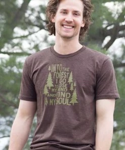 Soul Flower New Arrivals Men's T-shirt - Into The Forest