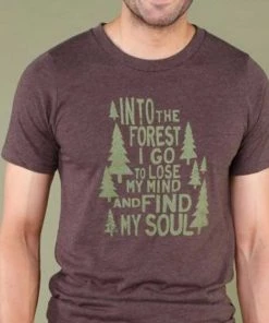 Soul Flower New Arrivals Men's T-shirt - Into The Forest