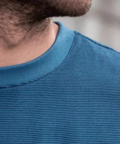 Billybelt Shirts Men's Organic Cotton T-shirt Striped