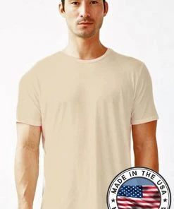 Groceries Apparel Men's Organic Crew Undershirt / Tee (L Only)