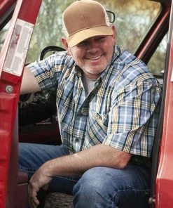 Dri Duck Men's Cotton Plaid Shirt Short Sleeve - Hometown New Arrivals