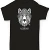 Hempy's Shirts Hemp Blend T-shirt - Bear, Courage