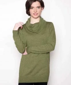 Echo Verde Sweaters, Jackets, Coats Merino Cowl Sweater Tunic