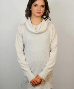 Echo Verde Sweaters, Jackets, Coats Merino Cowl Sweater Tunic