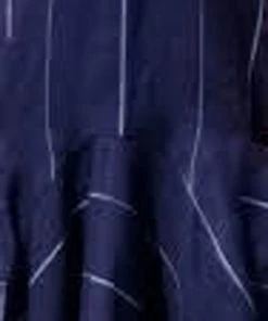 Inizio Linen Striped Top Long Sleeves