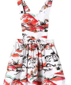 Art & Eden Baby - 3 Mo. To 24 Mo. Organic Cotton Pinafore Apron - Abigail 3 Mo To 24 Mo