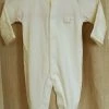 Kissy Kissy Layette - Newborn To 9 Mo. Baby Organic Cotton Footie With Mittens - Lamb